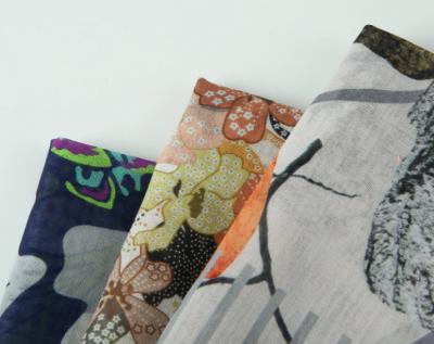 100% cotton voile printing comb cotton high quality