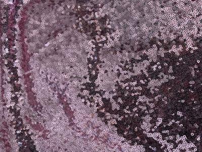Seqiun embroidery full width 3mm bright sequin dress fashion fabric