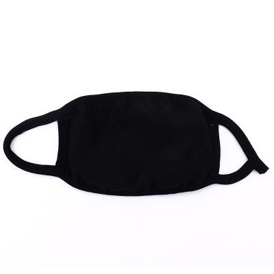 High quality cotton mask pure black