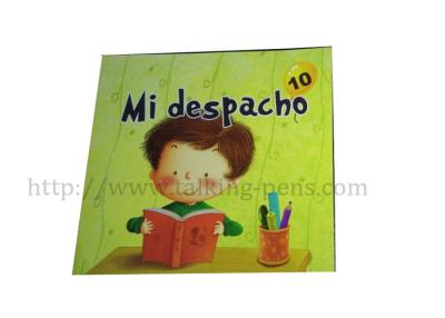 Κίνα Παιδικός σταθμός που μαθαίνει τα βασικά ισπανικά εκπαιδευτικά ακουστικά βιβλία για το CE ROHS παιδιών προς πώληση