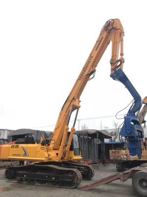 China Eficiência alta da construção da máquina concreta amarela da condução de pilha da cor à venda