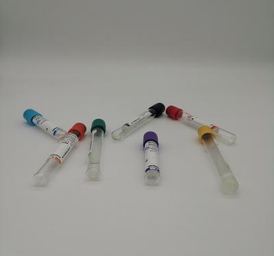 China Anticoagulation Sodium Fluoride/Potassium Oxalate Disposable Vacuum Blood Collection Tub CE ISO for sale