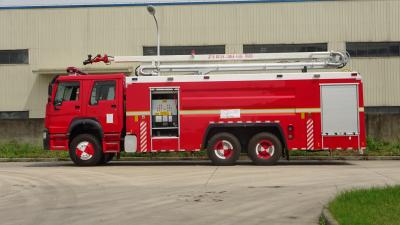 China HOWO Diesel Water Tower Fire Truck 6x4 Manual Transmission Type for sale