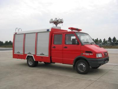 China IVECO 95KW Emergency Rescue Fire Truck Mini 6 Wheeled For Firefighting for sale