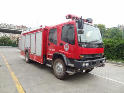 China ISUZU Large Capacity Gas RC Fire Truck Diesel Type 4x2 For Fire Fighting for sale