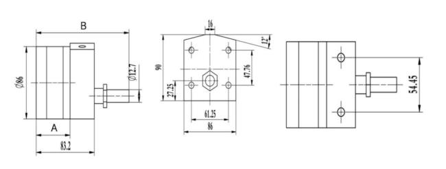 Metering pump internal gear mechanism and precision components