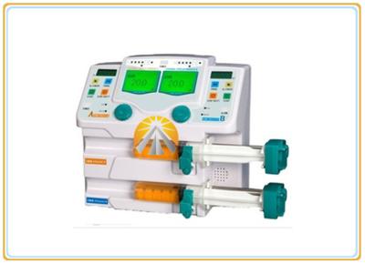 China Portable Dual Channel Syringe Pump , One Key Operation Hospital Infusion Pumps for sale