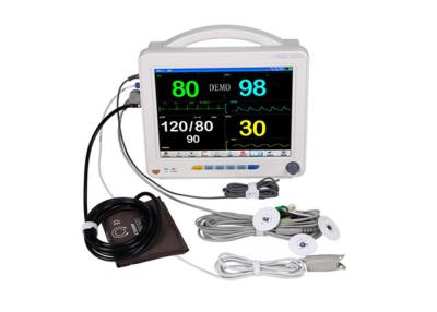 China 12.1 Inch High Resolution Multi Parameter Hospital Patient Monitor for sale