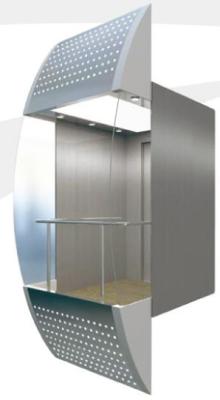 China Shopping Center Observation Elevator Rated Capacity 450 - 1600KG for sale