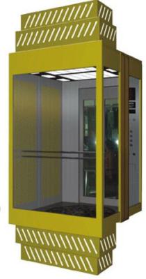 China Tempered Glass Panoramic Elevator Modernization Fuji Passenger Lift for sale
