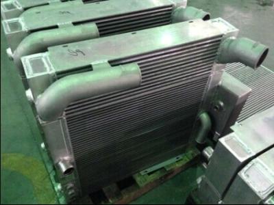 China Water To Oil Construction Machinery Combined Cooler of Plate And Fin for sale