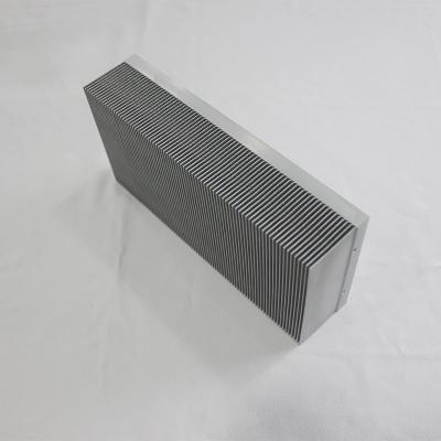 China 0.02mm Flatness Aluminum Skived Fin Heat Sink With Bonded Fin Clean for sale