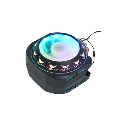 China Radiador refrigerando do processador central do computador da água 48CFM com oxidação da tubulação de calor 4pcs anti à venda