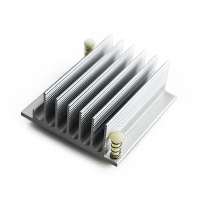 China Anodizing Clear Aluminum Extruded Heat Sink With Pin Fin Anti Oxidation for sale