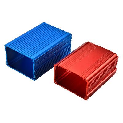 Chine Anodizing OEM Red Blue Power Extruded Aluminium Enclosure With CNC Processing à vendre
