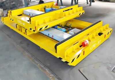 China Electric Brake/Air Brake Transfer Cart with 1-50T Load Capacity, Emergency Stop Button/Speed Limiter Safety Devices for sale