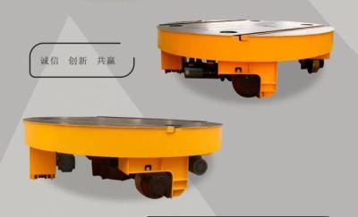 China Customized Heavy Duty Turntable Transfer Cart 5ton With 1 Year Warranty for sale
