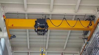 China Computerized Control Single Beam Overhead Crane 30 Meters for sale