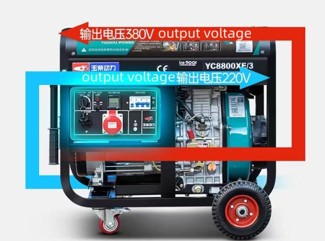 5/6/8/10kw Household Silent Diesel Generator Set