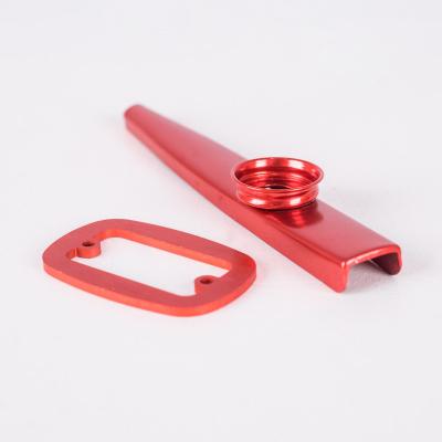 China Red Blue 5 Axis CNC Anodized Aluminum Parts Precision Milling Parts for sale