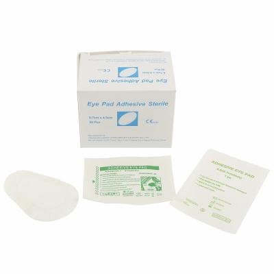 China Moist Wound Dressing Products Medical Adult Child Use Adhensive Eye Pad for sale