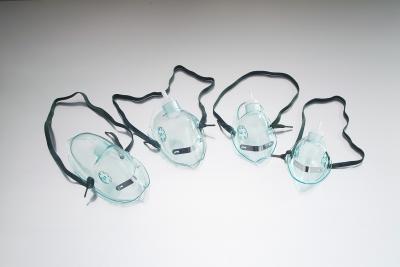 China Medical PVC High Concentration Oxygen Mask Infant Pediatric Aerosol Face Mask for sale