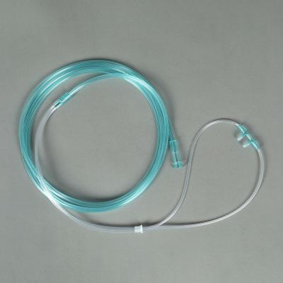 China Infant PVC Disposable Catheter Tube Pediatric Oxygen Nasal Cannula for sale