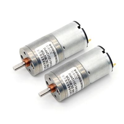 China ASLONG 25mm Intelligent Robot Micro DC Reduction Motor JGA25-340 12V 16-1818RPM High Torque Micro Geared Dc Motor for sale
