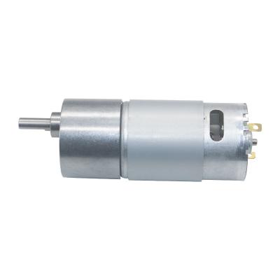 Chine La vitesse micro de C.C du couple JGB37-550 élevé circule en voiture le moteur de C.C 12v 6 volts à vendre