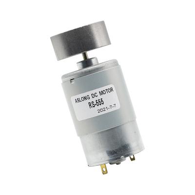 Chine Moteurs électriques d'engrenage à vis sans fin du moteur 8000rpm de C.C 12v du rideau RS 555 à vendre