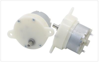 Chine 12v axe excentrique à un aimant permanent en plastique balayé du moteur 10RPM à vendre