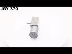 ASLONG JGY-370 37mm 6/12/24V Moteur réducteur à vis sans fin DC miniature avec moteur à basse vitesse autobloquant