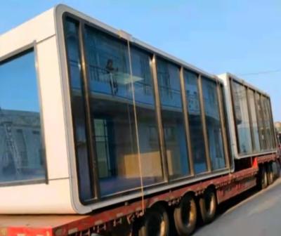China White Grey Prefab Folding Container House Detachable Collapsible Container Homes for sale