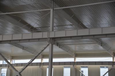 China Prefabricated Galvanized Steel Lightweight Roof Truss Anti Rust for sale
