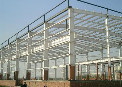 Chine Anti bâtiment préfabriqué séismique d'entrepôt en métal de l'atelier Q345B Q235B de structure métallique à vendre