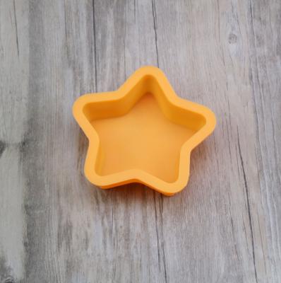 China customize Star Shap Bake Tool Silicone Rubber Seal Rings Food Grade Silicon Candy Mold for sale