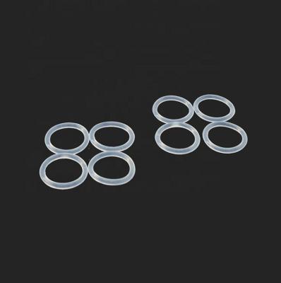 China Transparent Food Grade Silicone Rubber Seal Ring Environment Friendly for sale