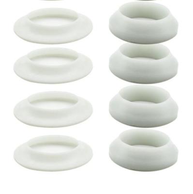 China White Silicone Rubber Sealing For Bathtub Sink Pop Up Plug Cap for sale