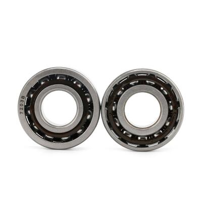China Electric Motors Double Angular Contact Ball Bearing 40mm Chrome Steel for sale
