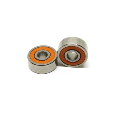 China 440C Stainless Hybrid Ceramic Ball Bearing With SI3N4 Ceramic Balls Rubber Seals for sale