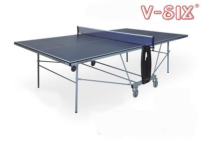 Chine Coffre-fort pliable portatif mobile de Tableau de ping-pong avec la taille Φ125mm*4 de roues à vendre