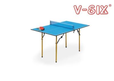 China Diverso color embroma la tabla de los tenis de mesa que fáciles plegables más tamaño pequeño instalan en venta
