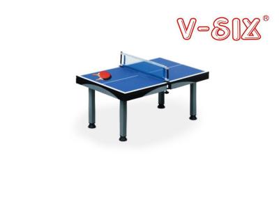 China V-SIX embroma la tabla de ping-pong, tabla tamaño pequeño de los tenis de mesa para la reconstrucción de la familia en venta