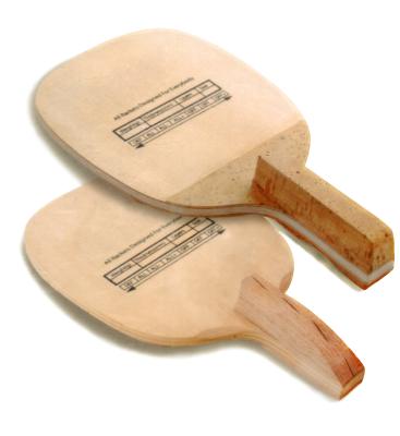 China High Performance Custom Table Tennis Bats With Cork Handle Carbon Solid Wood 5 Layers for sale