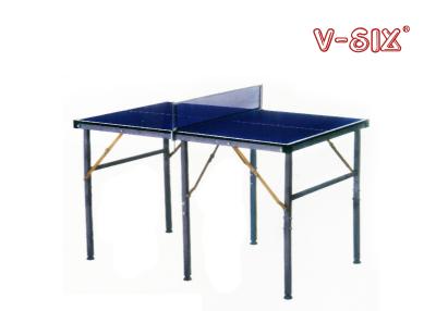 China Single / Double Folding Kids Table Tennis Table Easy Install Movable 75*125*76 Cm Size for sale