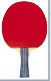 China o tênis de mesa de 5 estrelas golpeia 5 camadas da lâmina esponja alaranjada de 1,8 milímetros com o punho da cor de Blue Line à venda