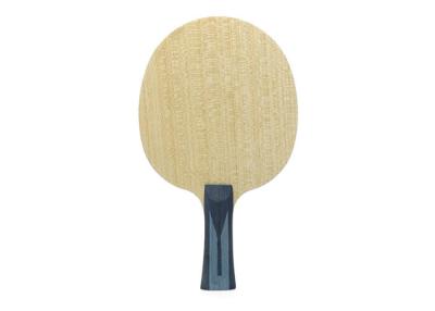 China Carbon Ayous Table Tennis Blade Long Handle 7 Ply Speed Control Well For All Round for sale