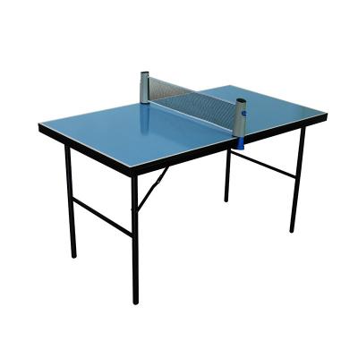 中国 Mini Kids Table Tennis Table With Leg And Frame 12mm MDF Top Multi Function 販売のため