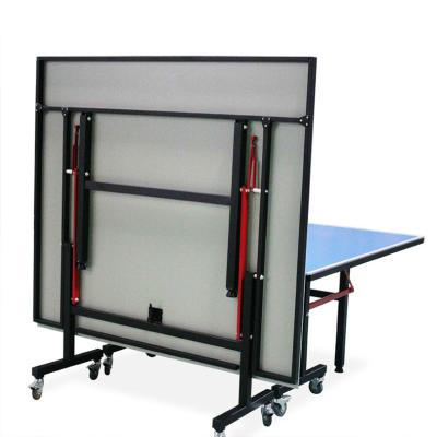 中国 1.5 Lbs 4 Wheels Outdoor Table Tennis Table With 4 Inches Wheel Diameter 販売のため