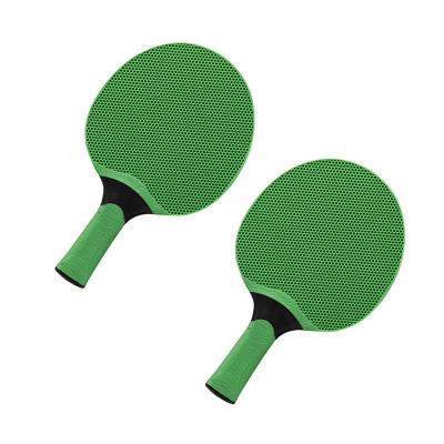 China Rubber Ping Pong Racket Waterproof Pimple Straight Handle for sale